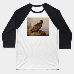 White-Tailed Eagle With Its Prey by Ferdinand von Wright Baseball T-Shirt